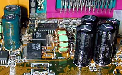Replace bad capacitors in existing equipment